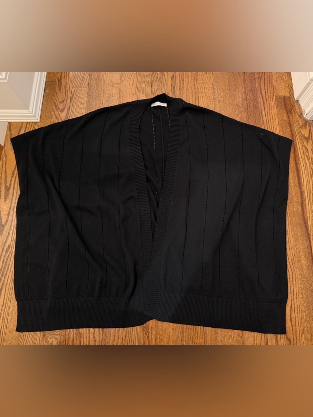 Anne Fontaine Black Shawl/Poncho